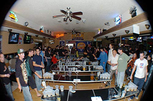 GoPong 8-Foot Portable Folding Beer Pong / Flip Cup Table (6 Balls Included) - The Beer Connoisseur® Store