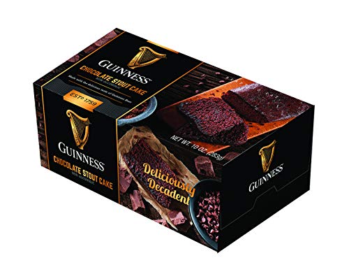 Great Spirits Baking Co. Guinness Beer Chocolate Stout Liquor Cake - 10 oz - Deliver a Gourmet Fresh-baked Dessert for Gift Baskets, Birthdays, or Parties! - The Beer Connoisseur® Store
