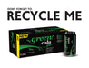 Green Cola - Sugar Free, Zero Calories, Naturally Sweetened with 100% Stevia Leaf Extract, Carbonated Soda, 100% Cola Taste, 12 Fl Oz each can - Pack of 8 - The Beer Connoisseur® Store