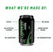 Green Cola - Sugar Free, Zero Calories, Naturally Sweetened with 100% Stevia Leaf Extract, Carbonated Soda, 100% Cola Taste, 12 Fl Oz each can - Pack of 8 - The Beer Connoisseur® Store