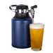 GrowlerWerks uKeg Go Carbonated Growler and Craft Beverage Dispenser for Beer, Soda, Cider, Kombucha and Cocktails, Amazing Gift for Beer Lovers, 64 oz, Midnight - The Beer Connoisseur® Store