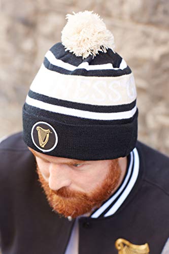 Guinness Black and White Premium 100% Acrylic Unisex Beanie - The Beer Connoisseur® Store