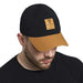 Guinness Black & Caramel Baseball Cap with Leather Patch - The Beer Connoisseur® Store