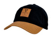 Guinness Black & Caramel Baseball Cap with Leather Patch - The Beer Connoisseur® Store