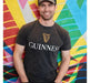 Guinness Distressed Trademark Label T-Shirt, X-Large, Black - The Beer Connoisseur® Store