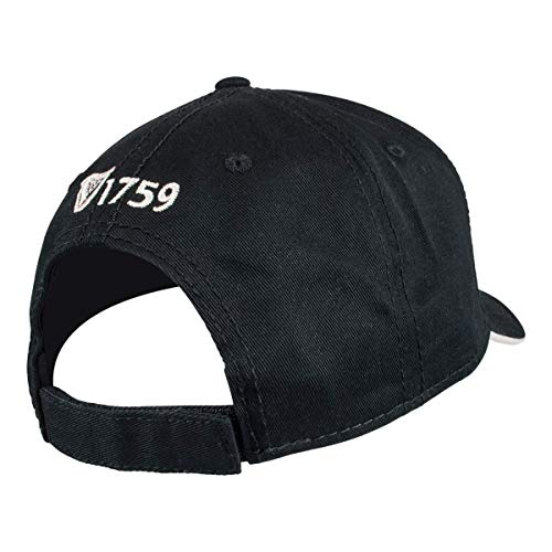 Guinness English Label Cap - Adjustable Black Baseball Hat - The Beer Connoisseur® Store
