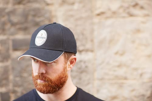 Guinness English Label Cap - Adjustable Black Baseball Hat - The Beer Connoisseur® Store