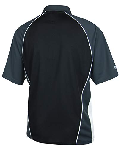 Guinness Official Merchandise Guinness Performance Signature Golf Shirt Polyester Paneled Sport Polo Shirt Black - The Beer Connoisseur® Store