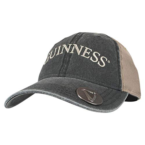 Guinness Olive Grey Adjustable Baseball Cap with Bottle Opener - The Beer Connoisseur® Store
