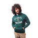 Guinness Pullover Hoodie With Guinness Logo & Ireland Print, Forest Green Colour, XX-Large - The Beer Connoisseur® Store