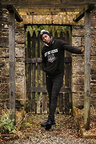 Guinness Signature Black Hooded Sweatshirt | Guinness Official Merchandise Cotton/Polyester Blend Comfortable Hoodie - The Beer Connoisseur® Store