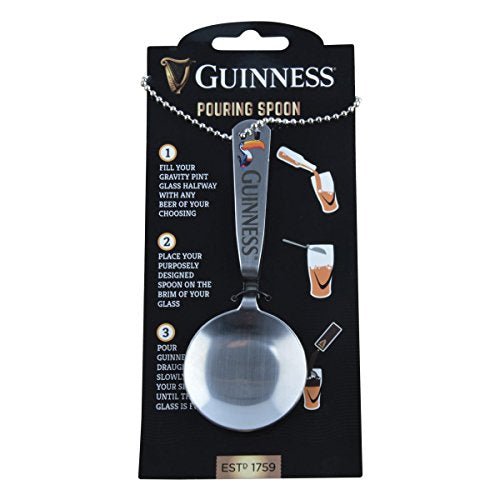 Guinness Toucan Pint Pouring Steel Spoon | Guinness Official Merchandise - The Beer Connoisseur® Store