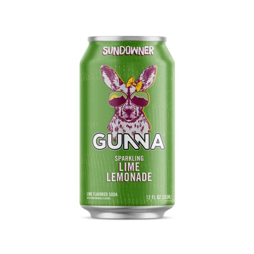 Gunna Craft Soda | Variety Pack | Unique Sparkling Lemonade | Natural | Refreshing | Soft Drink and Mixer | Real Flavor | 12 oz | 12 pack - The Beer Connoisseur® Store