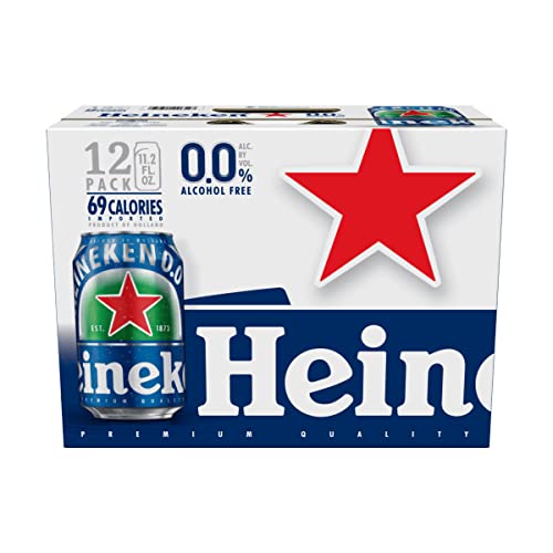 HEINEKEN Non Alcoholic 12pk Cans, 11.2 FZ - The Beer Connoisseur® Store