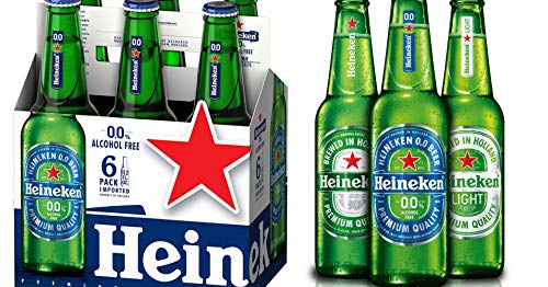 Heineken Non-alcoholic Beer, 12 Oz, 6 Ct - The Beer Connoisseur® Store
