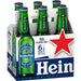 Heineken:Zero Non Alcohol Premium Lager Beer Taste Beverage 33cl (11oz) Pack of 6 - The Beer Connoisseur® Store