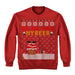 Ho Ho Hold My Beer Santa Christmas Ugly Sweater Shirt - Noel Merry Xmas Sweatshirt - The Beer Connoisseur® Store