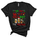 Ho Ho Holy Sh*t I'm Drunk Funny Merry Christmas Sweater Reindeer Santa ELF Drinking Beer Lover Unisex T-Shirt Black - The Beer Connoisseur® Store