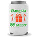 Holiday Stocking Stuffer Beer Can Cooler | Santa Nutcracker Holidays Christmas Gift | Funny Novelty Coolie Huggie | Beverage Holder | Beer Gifts | Quality Neoprene (Gansta Wrapper) - The Beer Connoisseur® Store