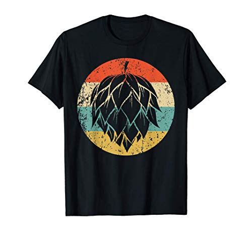 Hops Retro Style Craft Beer T-Shirt - The Beer Connoisseur® Store
