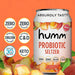 Humm Sparking Probiotic Peach Seltzer - Zero Sugar, Zero Calorie, 2 Billion Probiotics - Vitamin C,D, and B12 - 12 fl oz (12 Pack) - The Beer Connoisseur® Store