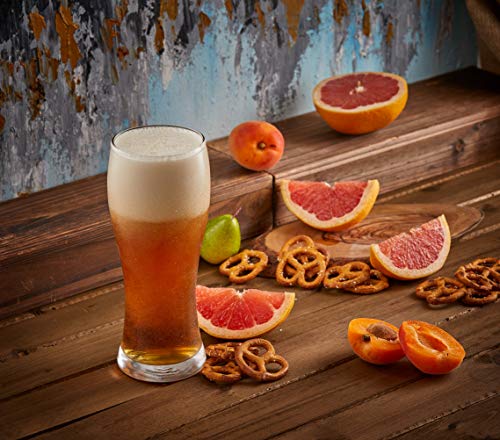 JoyJolt Callen 15.5oz Beer Glasses Set of 4 Beer Pint Glass. Craft Beer Glass, Pilsner Glasses, IPA Beer Glass. Solid Glassware Beer Cup. Classic Beer Gifts, Beer Cups, Mugs and Beer Glasses for Men - The Beer Connoisseur® Store