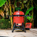 Kamado Joe KJ15041021 Big Joe III 24-inch Charcoal Grill with Cart and Side Shelves, Blaze Red - The Beer Connoisseur® Store