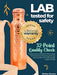 Kitchen Science Copper Water Bottle (32oz/950ml) w/ Copper Tumbler, Carrying Bag & Deco Sleeve | Pure Copper Bottle for Drinking Water | Lab-Tested, Leak-Proof | Authentic Ayurvedic Copper Bottle - The Beer Connoisseur® Store