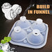 KooMall 3D Rose Ice Molds 2.5 Inch, Large Ice Cube Trays, Make 4 Giant Cute Flower Shape Ice, Silicone Rubber Fun Big Ice Ball Maker for Cocktails Juice Whiskey Bourbon Freezer, Dishwasher Safe, Pink - The Beer Connoisseur® Store