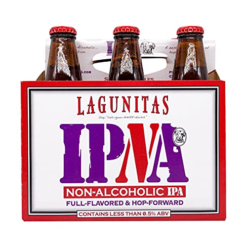 LAGUNITAS BREWING Non-Alcoholic IPA 6pk, 12 FZ - The Beer Connoisseur® Store