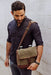 LEGACY - a Picnic Time brand Double Growler Insulated Tote, Khaki Green/Brown - The Beer Connoisseur® Store