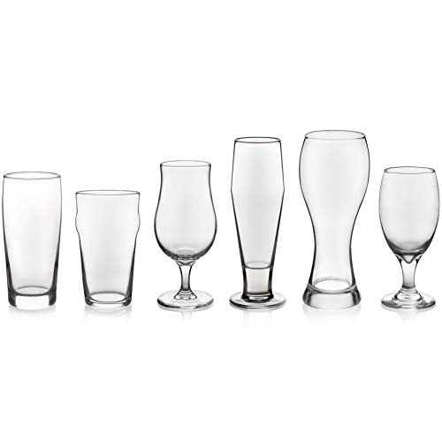 Libbey Craft Brews Assorted Beer Glasses, Set of 6 - The Beer Connoisseur® Store