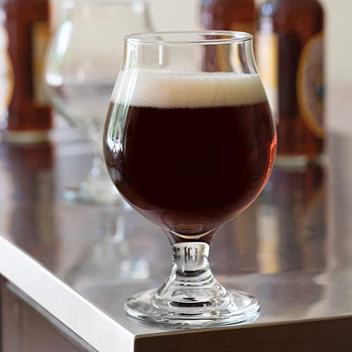 Libbey Craft Brews Classic Belgian Beer Glasses, 16-ounce, Set of 4 - The Beer Connoisseur® Store
