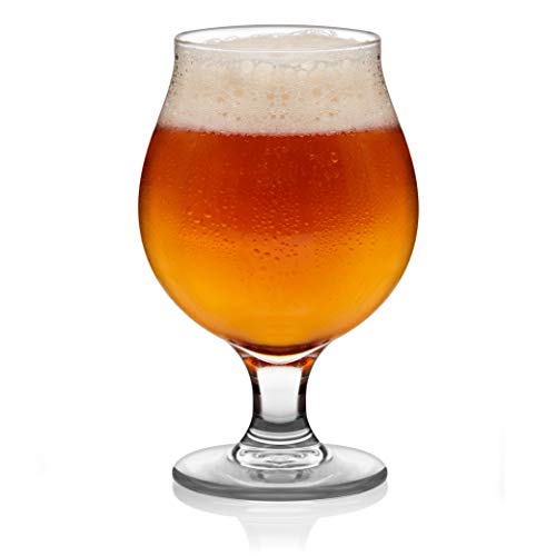 Libbey Craft Brews Classic Belgian Beer Glasses, 16-ounce, Set of 4 - The Beer Connoisseur® Store