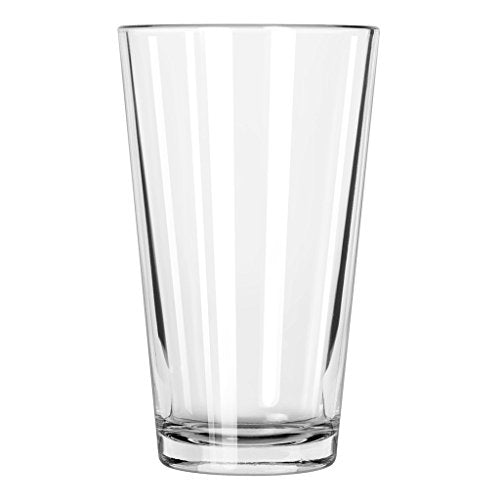 Libbey Pint Glass with DuraTuff Rim (1639HT), 16oz - Set of 12 - The Beer Connoisseur® Store