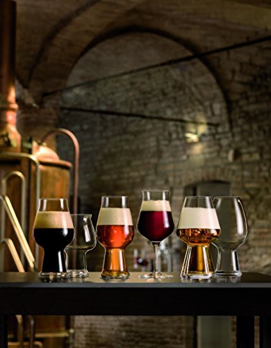 Luigi Bormioli Birrateque Craft Beer Glasses Stout (Set of 2), 20.25 oz - The Beer Connoisseur® Store