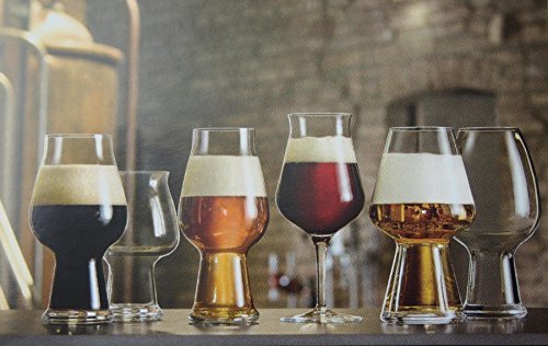 Luigi Bormioli Birrateque Craft Beer Glasses Stout (Set of 2), 20.25 oz - The Beer Connoisseur® Store