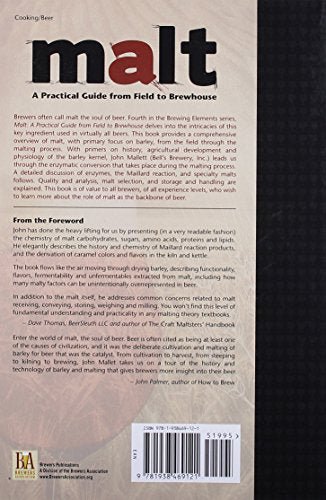 Malt: A Practical Guide from Field to Brewhouse (Brewing Elements) - The Beer Connoisseur® Store