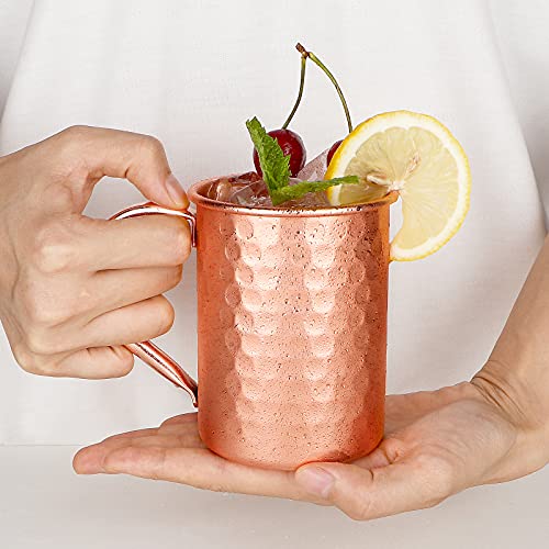 Moscow Mule Mugs Set of 2, 13 oz Advanced Mixology Cocktail Copper Cups Drinkware Mug for Gift - The Beer Connoisseur® Store
