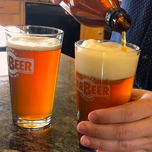 Mr. Beer Complete Beer Making 2 Gallon Starter Kit, Premium Gold Edition, Brown - The Beer Connoisseur® Store