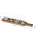 MyGift 5-Piece Beer Tasting Flight Board Set Includes 4 Beer Glasses and Wood Paddle Serving Tray, Each Glass Holds 5 oz - The Beer Connoisseur® Store