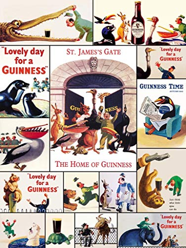 New York Puzzle Company - Guinness Who's Got The Guinness? - 1000 Piece Jigsaw Puzzle - The Beer Connoisseur® Store
