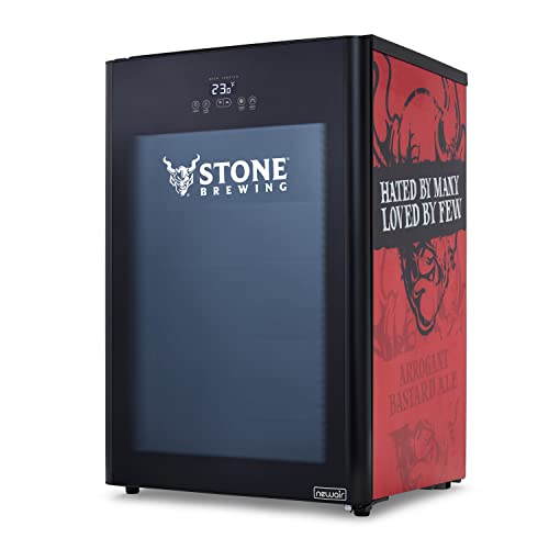 NewAir Stone Brewing 125 Can Beer Froster Beverage Refrigerator with Fast Frosting Modes, Chilly 23 Degree Temperature Frosts Ales, Lagers, IPAs, and More. - The Beer Connoisseur® Store