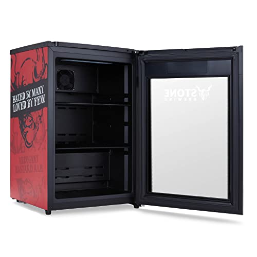 NewAir Stone Brewing 125 Can Beer Froster Beverage Refrigerator with Fast Frosting Modes, Chilly 23 Degree Temperature Frosts Ales, Lagers, IPAs, and More. - The Beer Connoisseur® Store