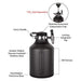 NHL, GrowlerWerks, uKeg Go Carbonated Growler and Craft Beverage Dispenser, Boston Bruins, Tungsten - The Beer Connoisseur® Store