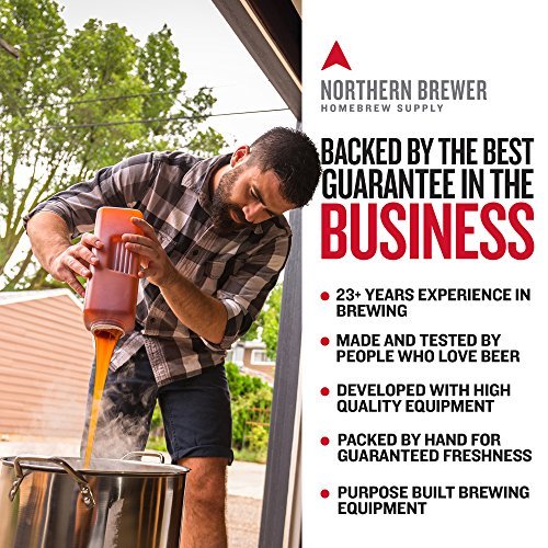 Northern Brewer - Essential Brew. Share. Enjoy. HomeBrewing Starter Set, Equipment and Recipe for 5 Gallon Batches (Block Party Amber) - The Beer Connoisseur® Store