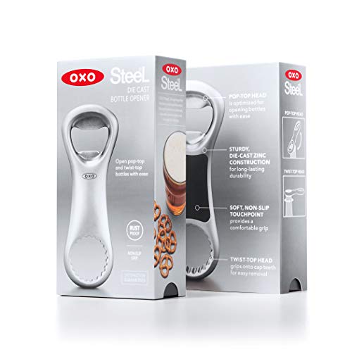 OXO SteeL Bottle Opener - The Beer Connoisseur® Store