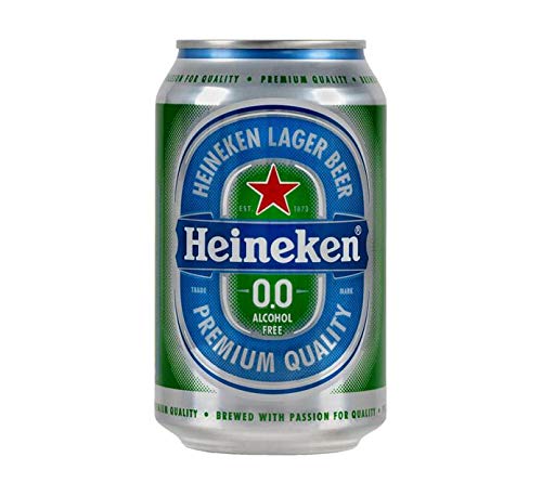 【PACK OF 6】 Heineken 0.0% Non Alcohol Beer - Great Taste, Zero Alcohol - 11.2 Fl Oz - The Beer Connoisseur® Store