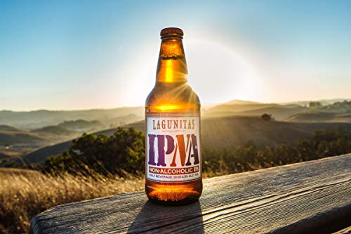 [ Pack of 6] Lagunitas IPNA IPA, Non Alcoholic NA, Full Flavored & Hop Forward - 12 Fl Oz - The Beer Connoisseur® Store