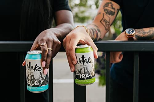 Partake Brewing Non Alcoholic Craft Brew, IPA, 24 Pack - 12 Ounce Cans, Low Calorie, All Natural Ingredients - The Beer Connoisseur® Store